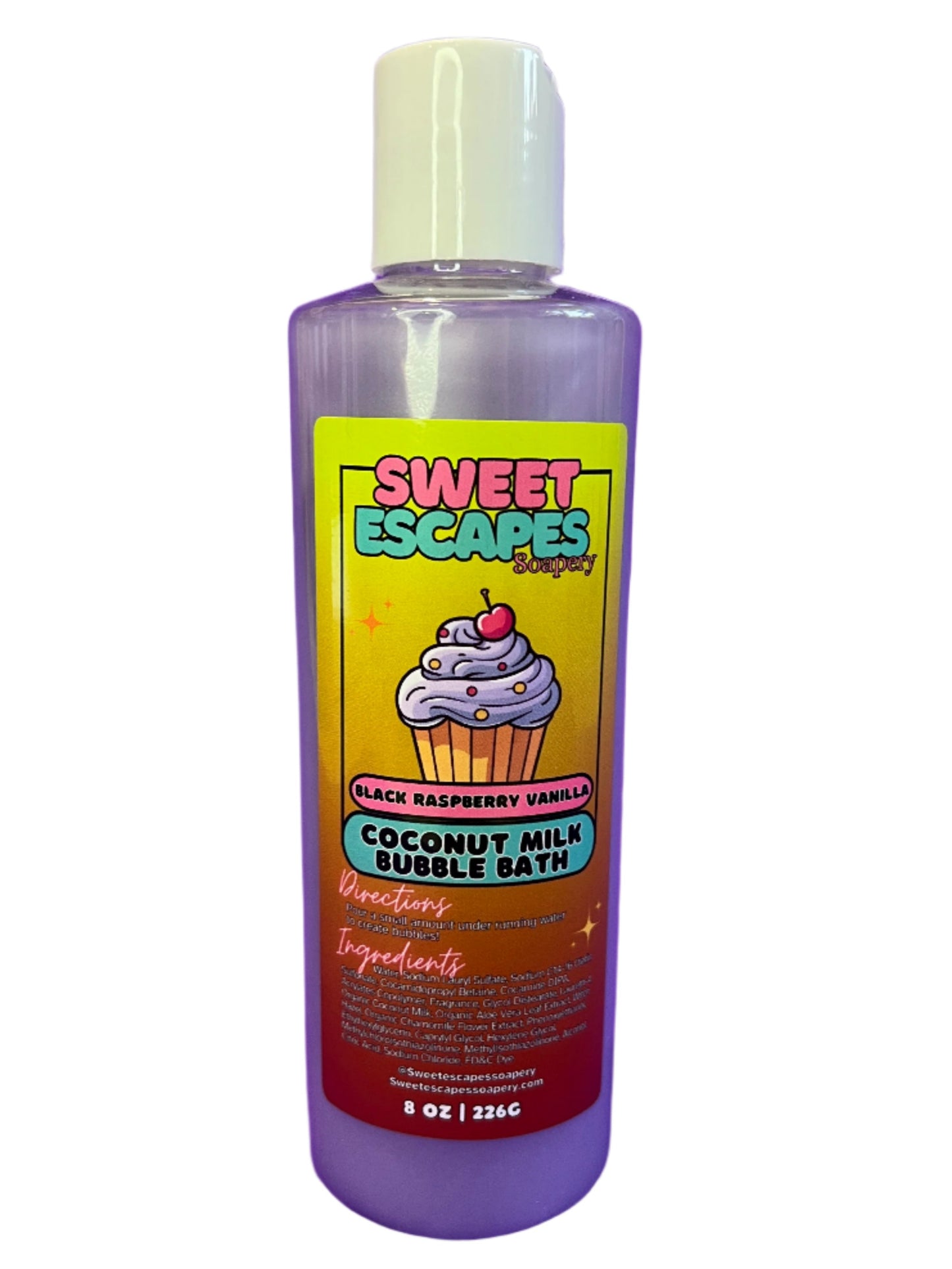 Coconut Milk Bubble Bath- Choose Scent