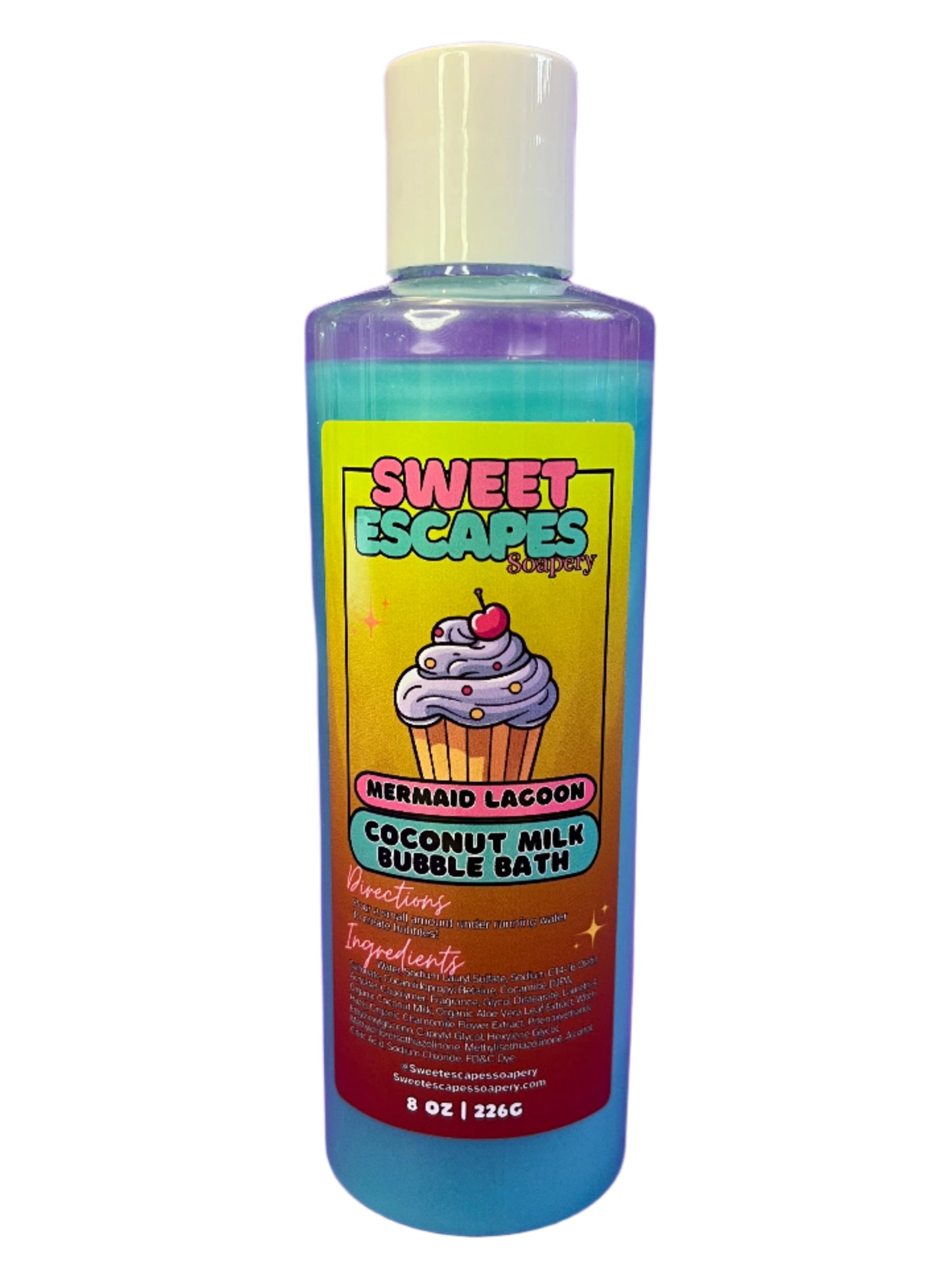 Coconut Milk Bubble Bath- Choose Scent