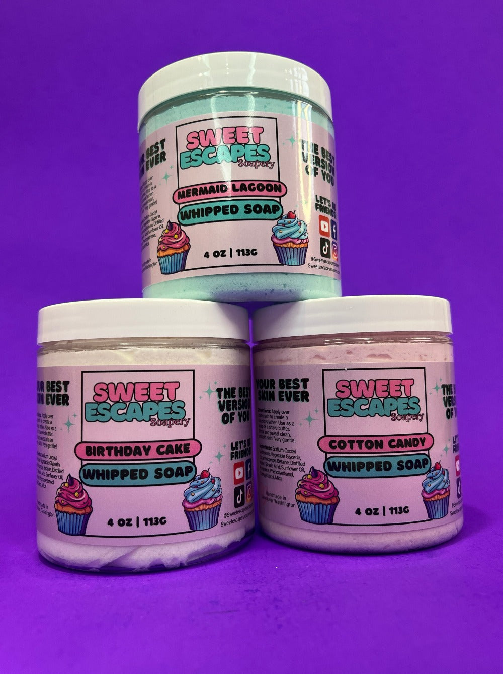 Whipped Soap - CHOOSE SCENT