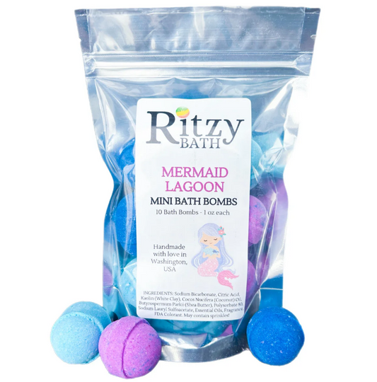 Mini Bath Bomb 10 pk - Choose Scent